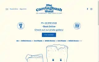Carringbushhotel.com Screenshot 2024-04-27 01:19:49