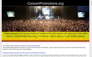 Concertpromotions.org Screenshot 2024-05-15 18:16:35