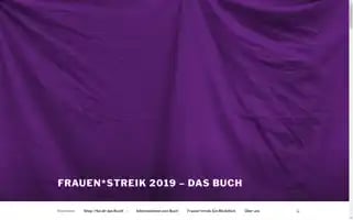 Frauenstreik-buch.ch Screenshot 2024-06-30 20:07:37