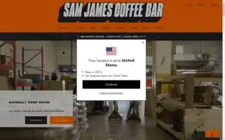 Samjamescoffeebar.com Screenshot 2024-05-04 21:01:48