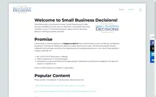 Smallbusinessdecisions.com Screenshot 2024-05-13 23:29:53