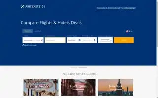 Airtickets101.com Screenshot 2024-04-24 09:46:30