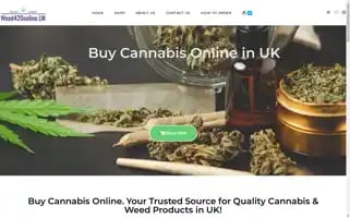 Buyweed420online.uk Screenshot 2024-05-27 18:09:15