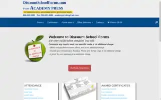 Discountschoolforms.com Screenshot 2024-05-09 10:35:48