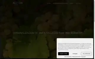Vinospersonalizadosgallegos.com Screenshot 2024-05-27 07:26:49