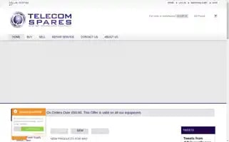 Telecomspares.com Screenshot 2024-05-14 06:15:09