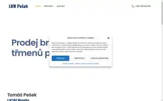Lkwpesek.cz Screenshot 2024-05-25 15:55:19