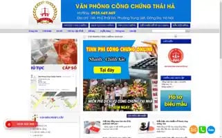 Congchungthaiha.com Screenshot 2024-06-26 00:17:10