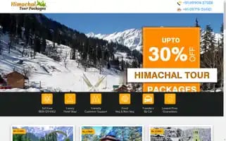 Himachaltourpackagesonline.com Screenshot 2024-04-23 14:38:37