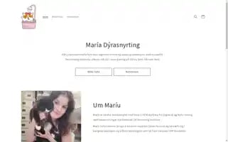 Mariadyrasnyrting.is Screenshot 2024-05-03 10:55:10