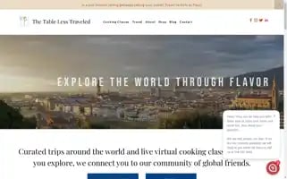 Thetablelesstraveled.com Screenshot 2024-04-15 16:52:17