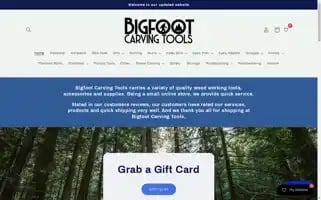 Bigfootcarvingtools.com Screenshot 2024-05-08 18:59:42