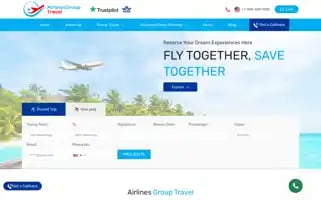 Airlinesgrouptravel.com Screenshot 2024-04-26 07:56:28