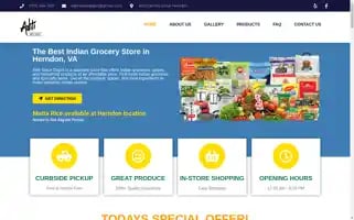 Aditispicedepotherndon.com Screenshot 2024-07-09 05:23:08