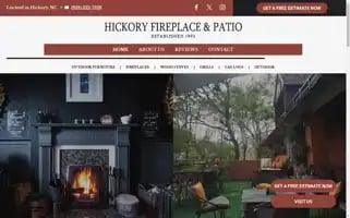 Hickoryfireplace.com Screenshot 2024-05-16 01:21:35