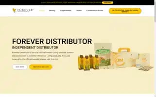 Forever-distributor.com Screenshot 2024-05-20 23:32:19