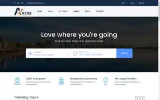 Aayratravel.com Screenshot 2024-04-17 07:50:59