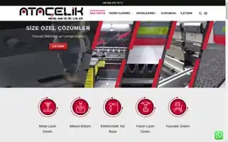 Atacelik.com.tr Screenshot 2024-07-08 01:39:10