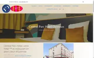 Central-parc-hotel.fr Screenshot 2024-04-22 13:43:17