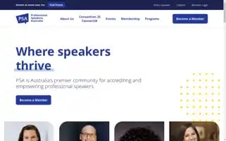 Professionalspeakers.org.au Screenshot 2024-07-04 21:49:19