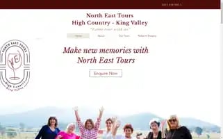 Northeasttours.com.au Screenshot 2024-04-16 07:54:34