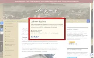 Ladysmithhistoricalsociety.ca Screenshot 2024-07-01 14:38:14