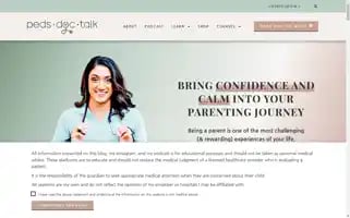 Pedsdoctalk.com Screenshot 2024-07-04 00:03:47