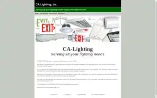 Ca-lighting.com Screenshot 2024-07-01 15:21:11