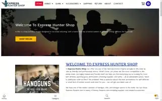 Expresshuntershop.com Screenshot 2024-05-25 08:36:38