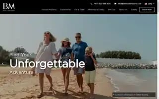 Bmhotelsresorts.com Screenshot 2024-04-23 10:22:31