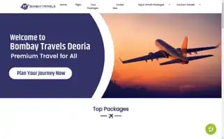 Bombaytravelcompany.com Screenshot 2024-04-17 05:06:46
