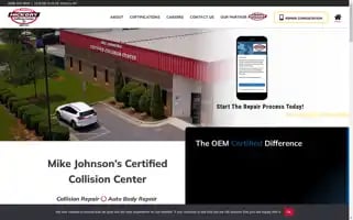 Mikejohnsonscollision.com Screenshot 2024-06-18 16:16:17
