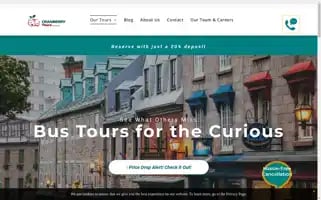 Cranberrytours.com Screenshot 2024-04-17 02:45:40