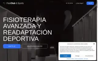 Fisioclubandsports.com Screenshot 2024-06-30 23:55:44