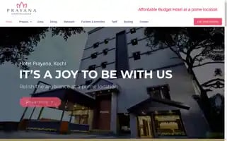 Prayanahotels.com Screenshot 2024-04-17 16:18:43
