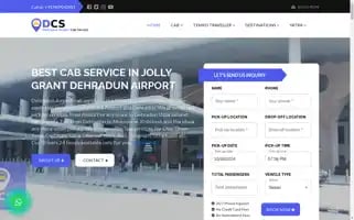 Dehradunairportcabservice.com Screenshot 2024-05-15 19:38:34