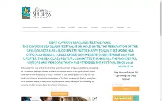 Cayucosseaglass.com Screenshot 2024-05-05 07:29:20