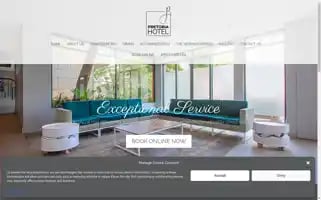 Thepretoriahotel.com Screenshot 2024-04-16 02:11:47
