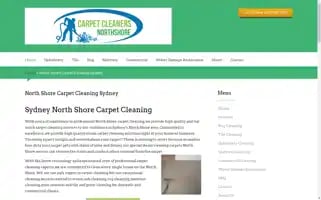 Carpetcleanersnorthshore.com Screenshot 2024-06-15 09:40:07