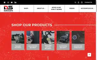 Durasafelocks.com Screenshot 2024-05-05 17:18:19