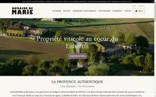 Domainedemarie.com Screenshot 2024-05-05 08:19:27