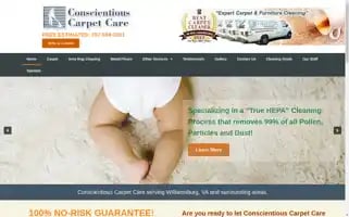 Conscientiouscarpetcare.com Screenshot 2024-05-09 05:39:59