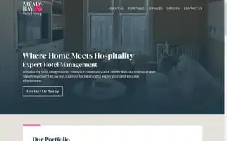 Meadsbayhotelgroup.com Screenshot 2024-04-15 13:09:00