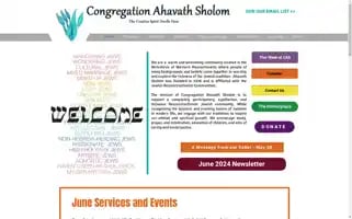 Ahavathsholom.com Screenshot 2024-06-30 04:13:45
