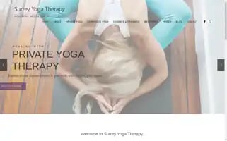 Surreyyogatherapy.co.uk Screenshot 2024-06-11 08:37:05