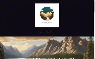 Easytravels.site Screenshot 2024-04-24 03:42:43