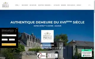 Domainedepresle.fr Screenshot 2024-07-03 11:05:52
