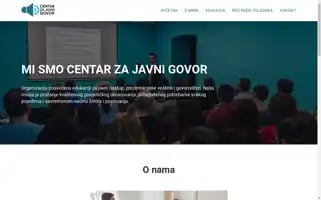 Centarzajavnigovor.rs Screenshot 2024-06-29 06:06:09
