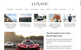 Luxatic.com Screenshot 2024-07-04 10:25:47