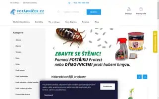 Potapnicek.cz Screenshot 2024-07-06 08:36:14
